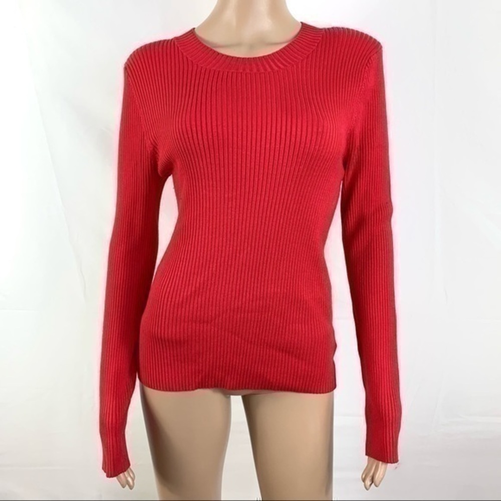 Neiman Marcus Women’s Top Blouse Red Sz M